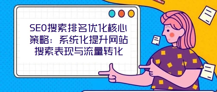 SEO搜索排名優化核心策略：系統化提升網站搜索表現與流量轉化